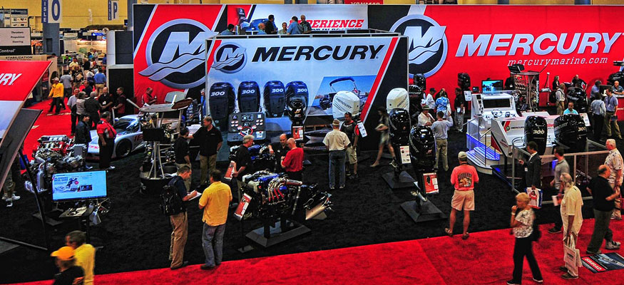 Showcased at the recent Miami International Boat Show, the depth and breadth of Mercury Marine product is truly dazzling. Photo courtesy/copyright Jay Nichols/Naples Image.