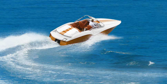 With a 380-hp Volvo Penta engine, the Furina 22 reportedly tops 60 mph. All photos courtesy Danalevi Powerboats.