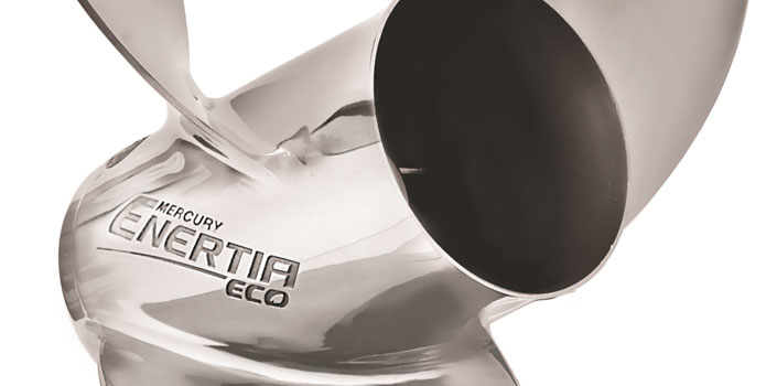 The new Enertia ECO propellers reportedly deliver a 10-percent increase in fuel economy. at crusiing speeds.