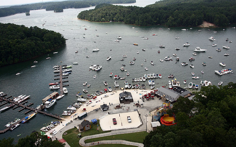 Lake Lanier Islands Resort hosted more than 280 boats for the 2013 Pirates of Lanier Poker Run.