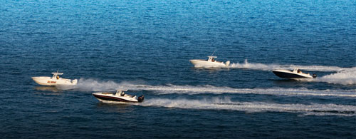 Deep Impact offer center console performance boats from 33 to 39—and a 42-footer is coming in 2012.