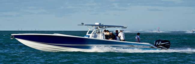Nor-Tech will based its tourament fishing center console line on its existing models, such as the 390 shown here, as well as add new models.