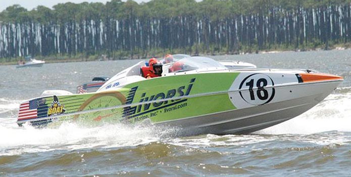 Andy Biddle and Tracy Blumenstein ran a flawless race in the Livorsi Marine-sponsored 28-footer to earn the victory in Biloxi.