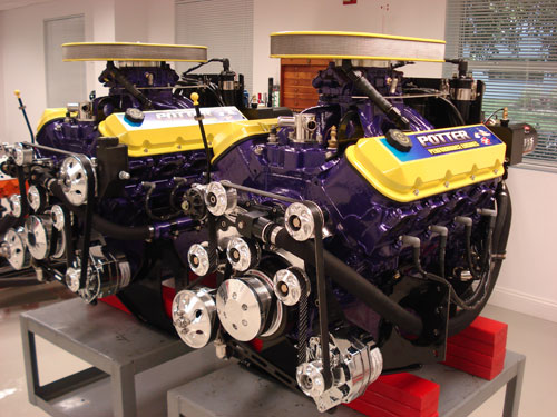 The latest 675-hp engines from Potter Performance are headed for a customer in the British Virgin Islands.