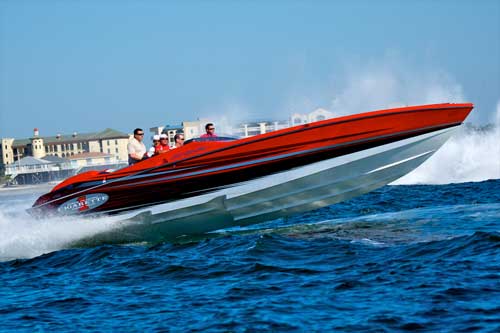 Working for Powerboat, I got to know readers like Joe Sabo, the owner of this Cigarette 38' Top Gun.