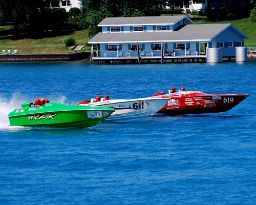 In Class 6, the PFE Team let it all hang out a little too much, and that handed over the win to Tyler Crockett with Wazzup II in second and Joker Powerboats in third.