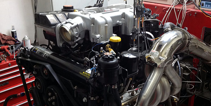 Whipple Superchargers, which recently released its PCM upgrade kits for the MerCruiser 8.2 Mag and 8.2 Mag H.O. engines, tests and tunes per cylinder.