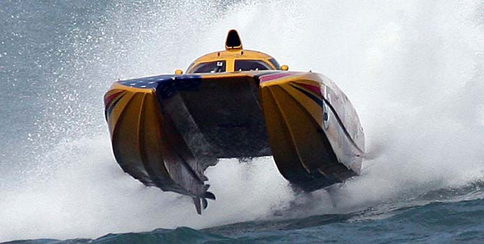 WHM Motorsports looks to be the team in the Superboat class in Sarasota this weekend.