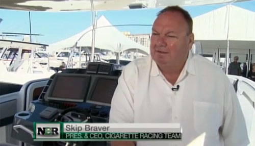 Cigarette Racing president Skip Braver was recently interviewed on Nightly Business Report.
