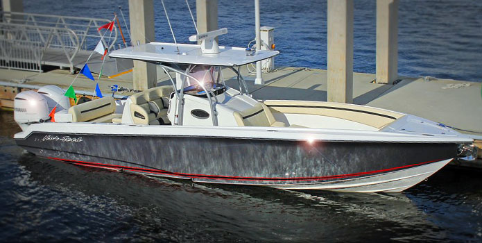 Three different center console models from Nor-Tech Hi-Performance Boats will be available to test drive on Saturday in Fort Lauderdale.