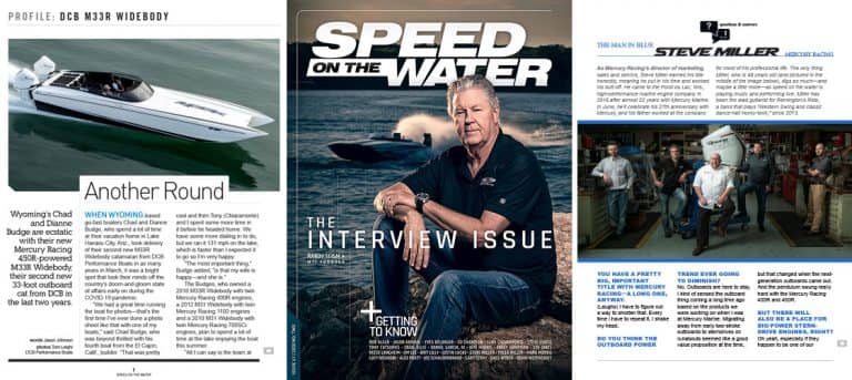 Speed On The Water Digital Magazine, ‘The Interview Issue’ Goes Live