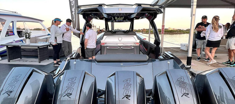 Quick Take From The Palm Beach Boat Show: Adrenaline’s 47 Reaper Arrives